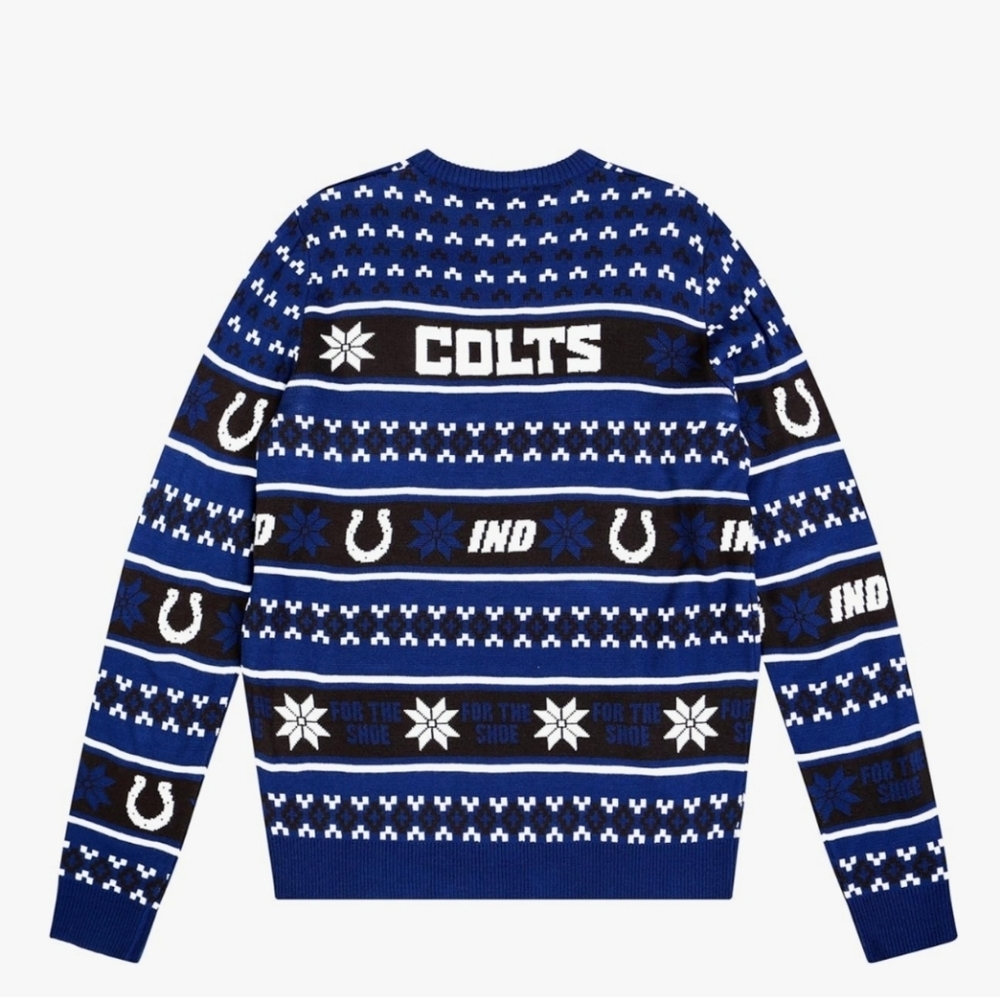 FOCO NFL COLTS Team Sweater Size M NWT!